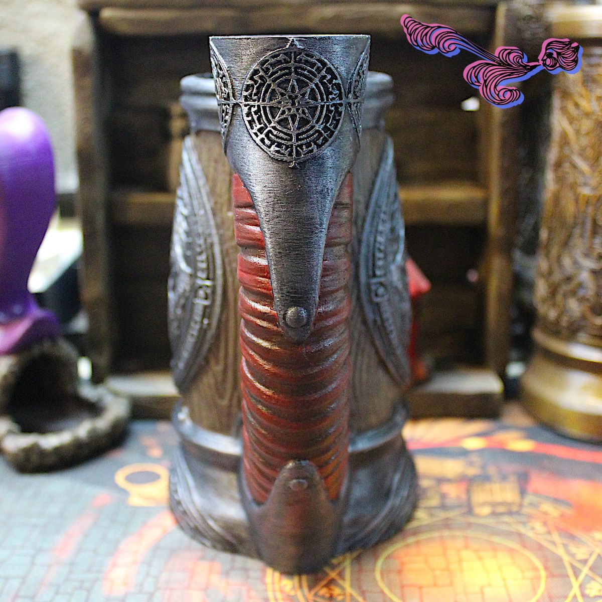 Portalatas torre de dados: Nigromante (Modelo 1) 2