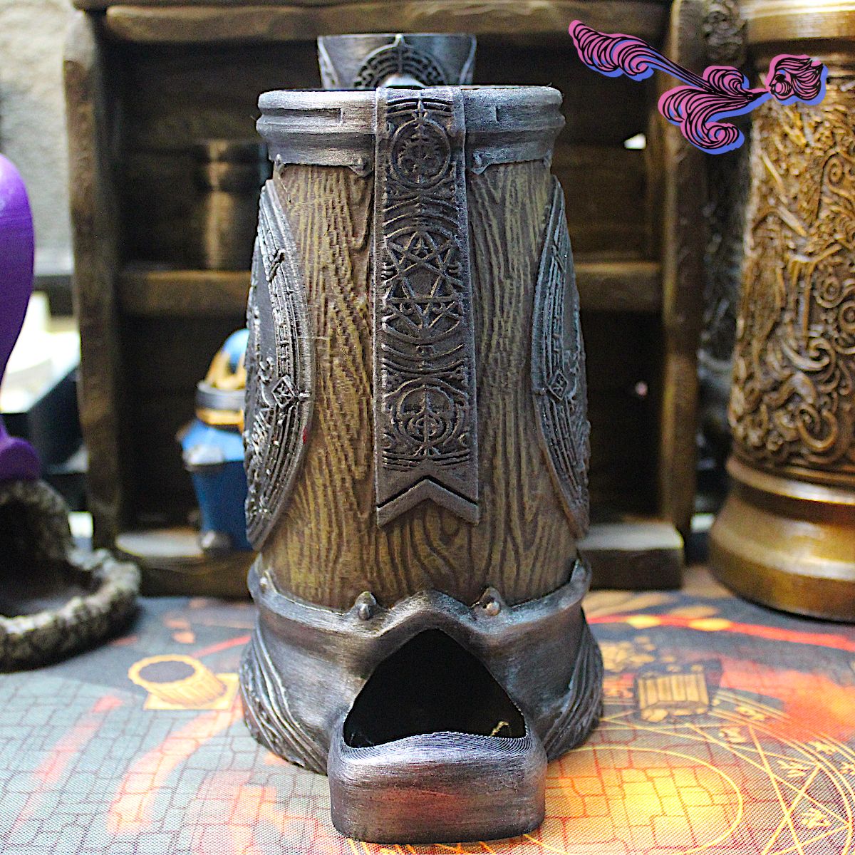 Portalatas torre de dados: Nigromante (Modelo 2) 4